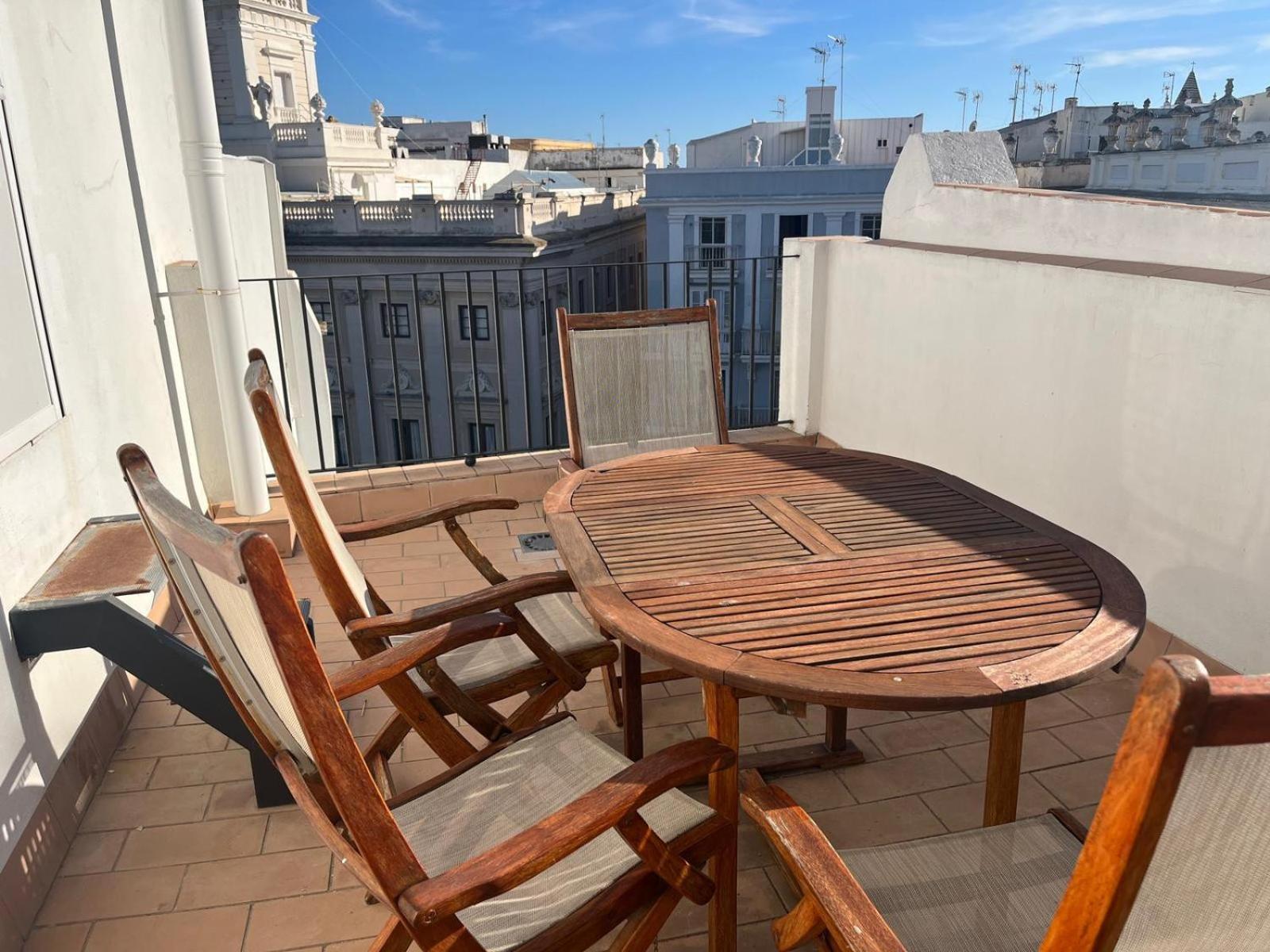 Апартаменти El Bastinazo Con Terraza Privada Grupo Ac Gestion Кадіс Екстер'єр фото